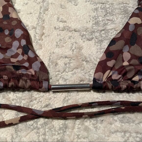 VICTORIA’S Secret Y2k Camo Bikini Bottom: M Top: S - Picture 8 of 11